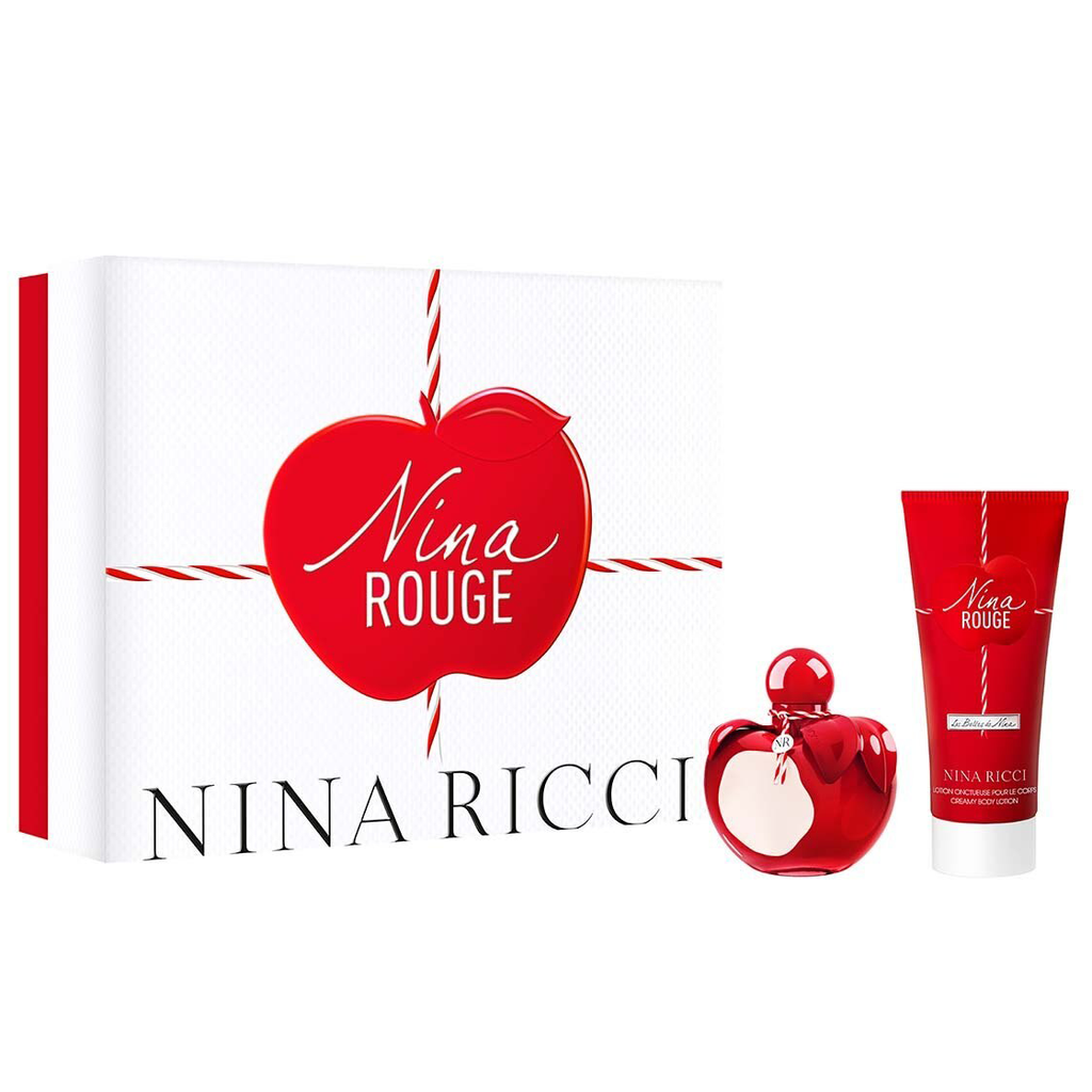 Nina Rouge by Nina Ricci 80ml EDT 2 Piece Gift Set | Perfume NZ