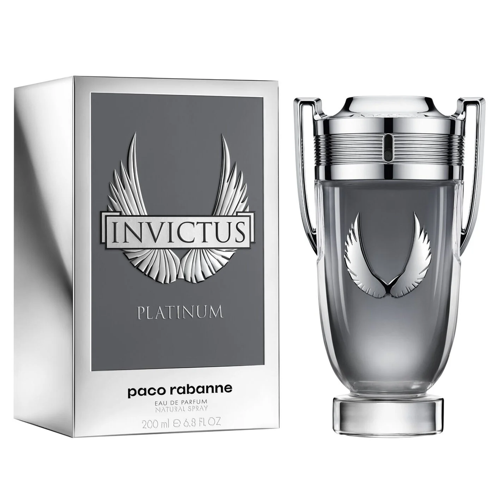 Invictus Platinum by Paco Rabanne 200ml EDP | Perfume NZ