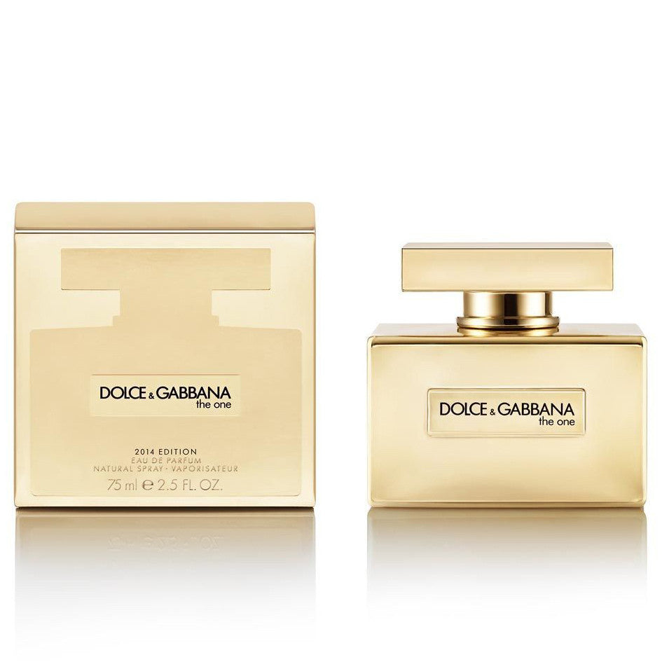 dolce and gabbana perfume gold bottle