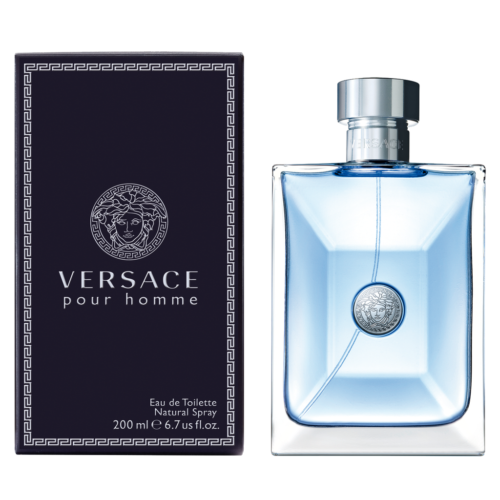 versace pour homme edt 200ml