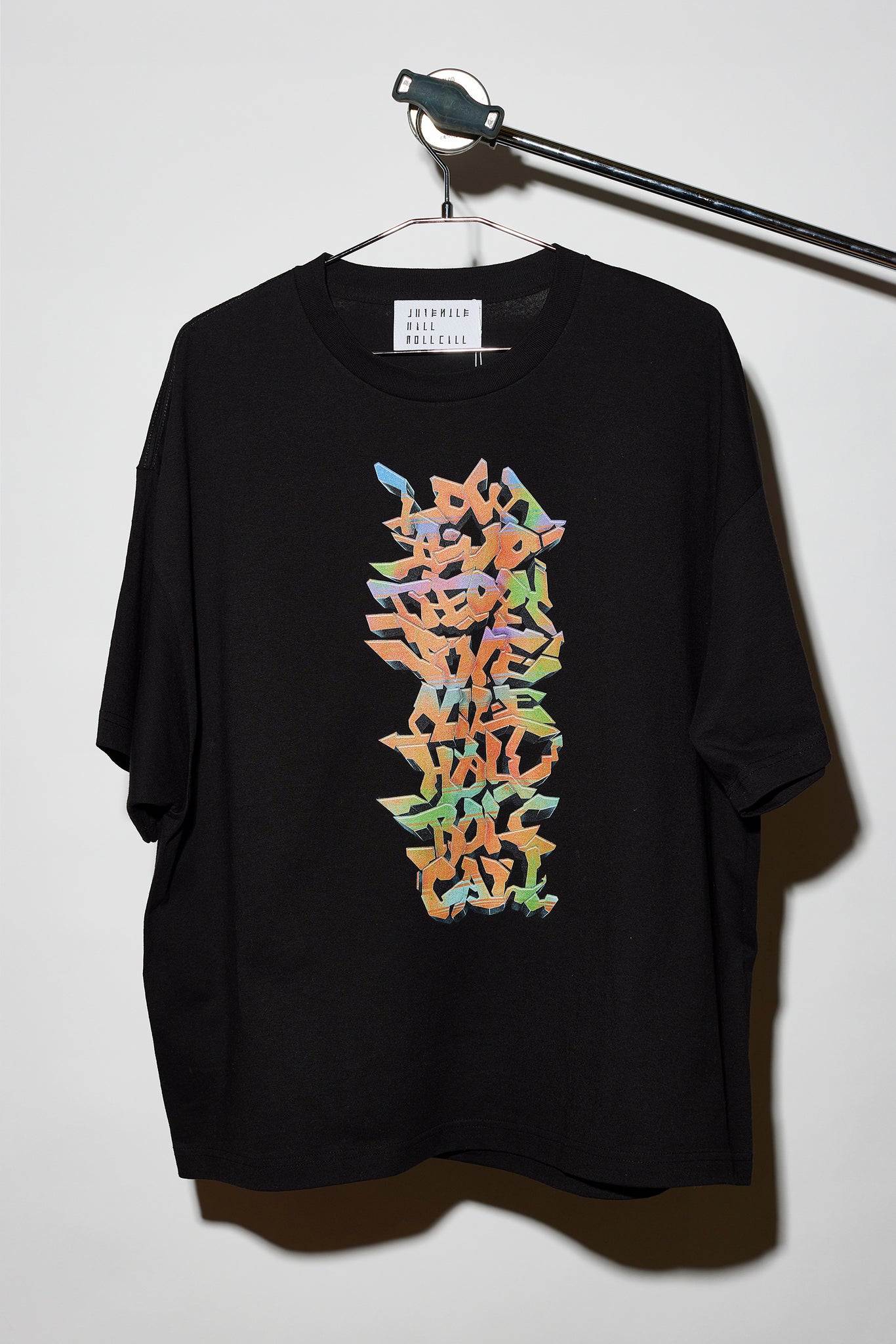 JUVENILE HALL ROLLCALL / GRAFFITI T-SHIRT BLACK – CATMARKET