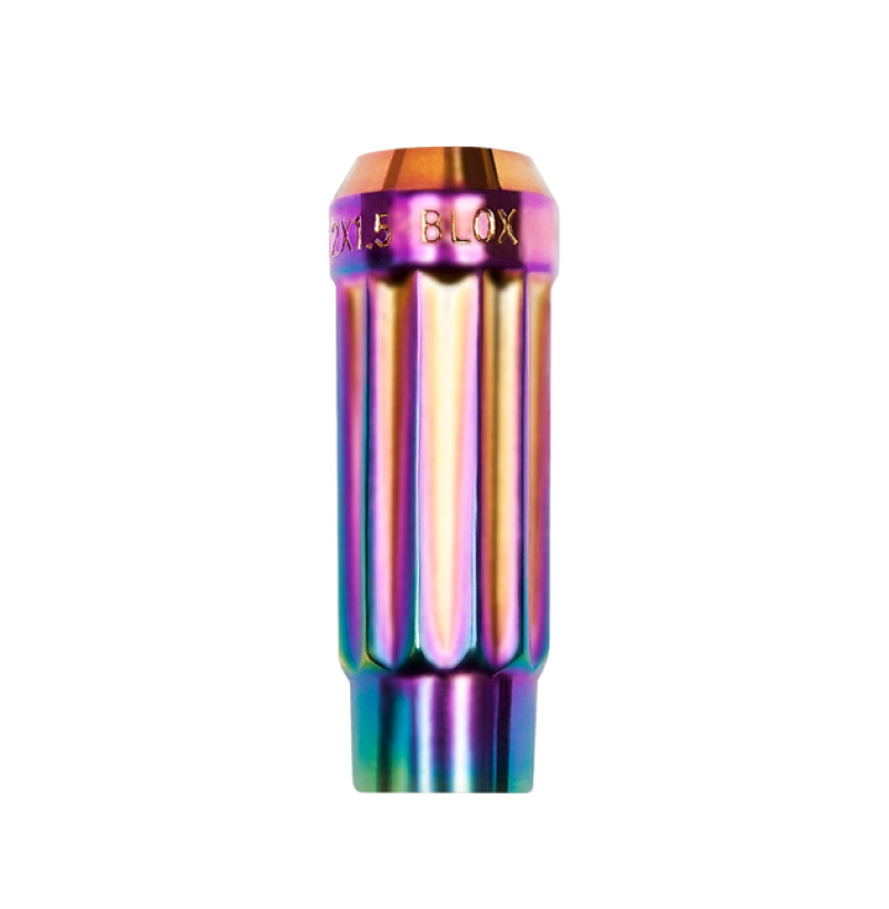 Blox Racing 12-Sided P17 Tuner Lug Nut 12x1.25 - NEO Chrome Steel - Single Piece - BXAC-00143-NEO