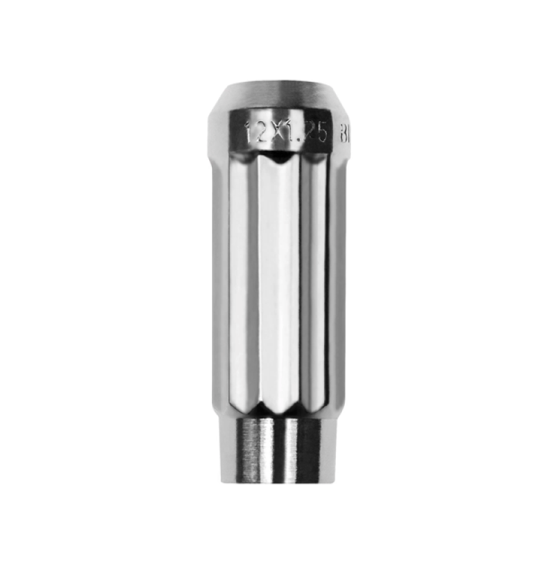 Blox Racing 12-Sided P17 Tuner Lug Nut 12x1.5 - Chrome Steel - Single Piece - BXAC-00140-CH