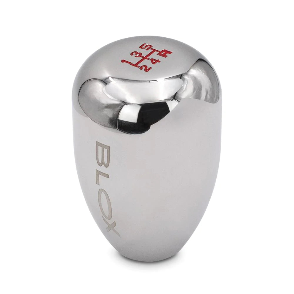 Blox Racing Limited Series 5-Speed Billet Shift Knob Chrome Finish - M10X1.5 - BXAC-00233-CM