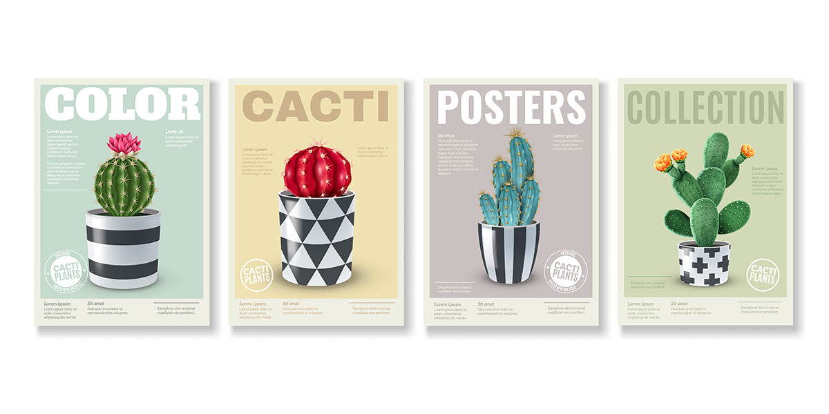 Posters personalizados para floristería-LowPrint