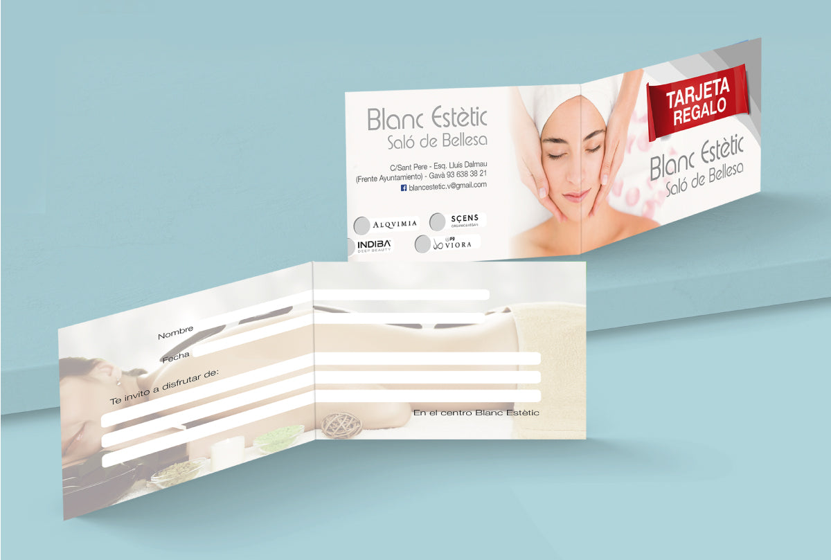 Tarjetas de visita Blanc Estetic - lowprint