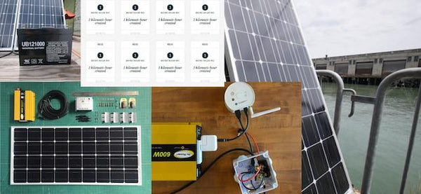 Prototyping with solar energy equipment