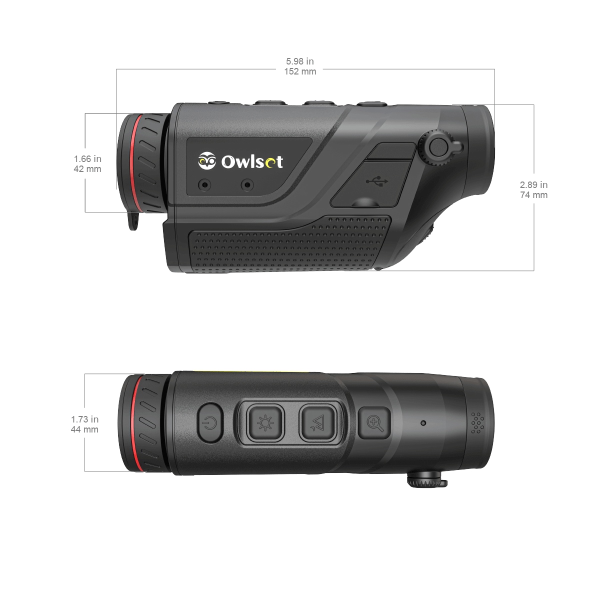 MCX10 Monocular dimension