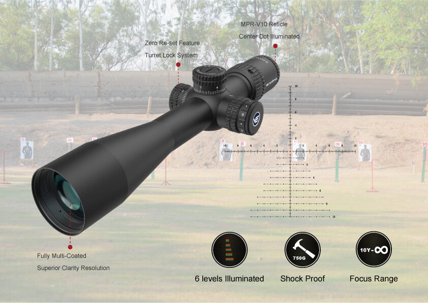 Veyron 6-24x44IR SFP Compact Riflescope