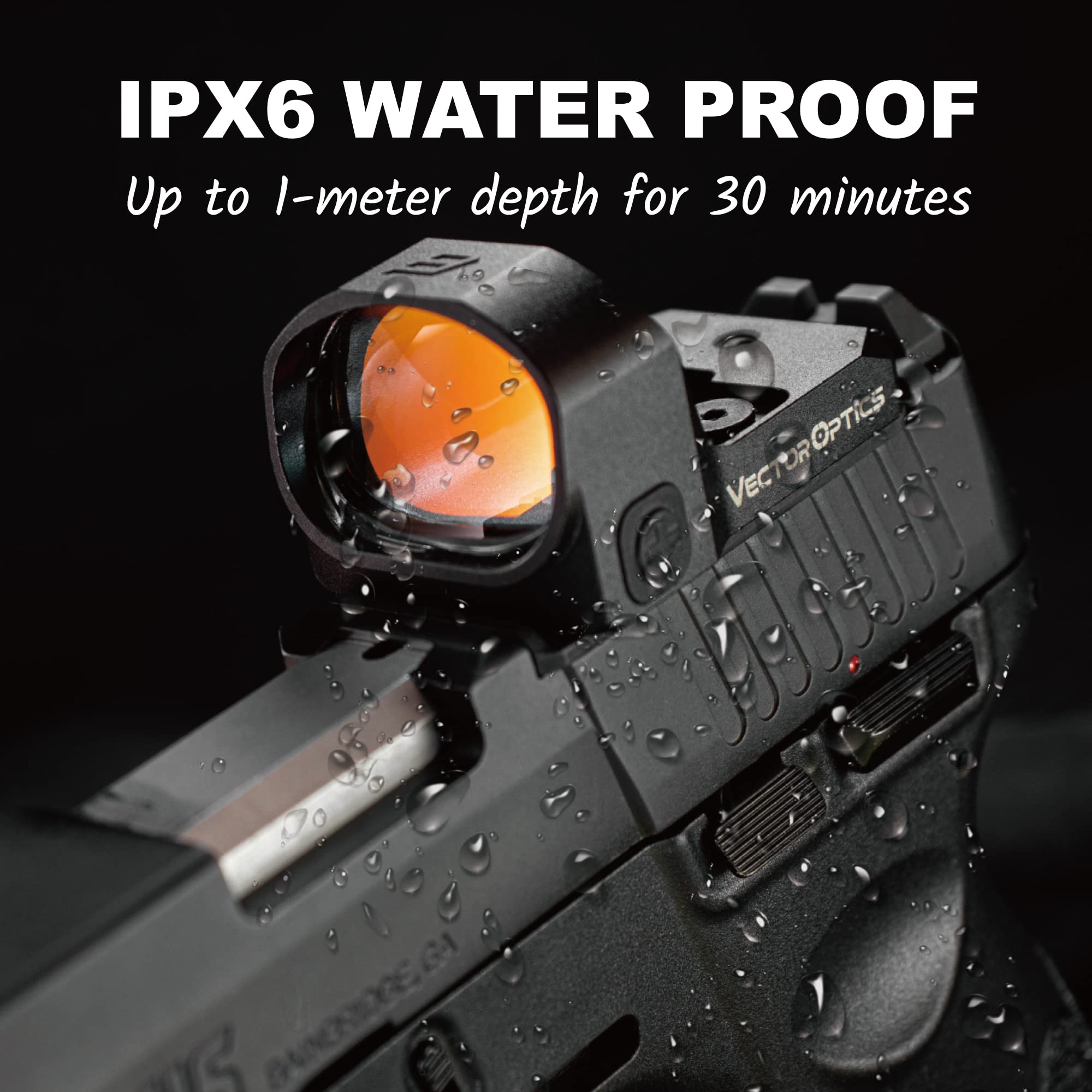 Frenzy-X 1x20x28 6MOA RED DOT SIGHT ipx6 waterproof