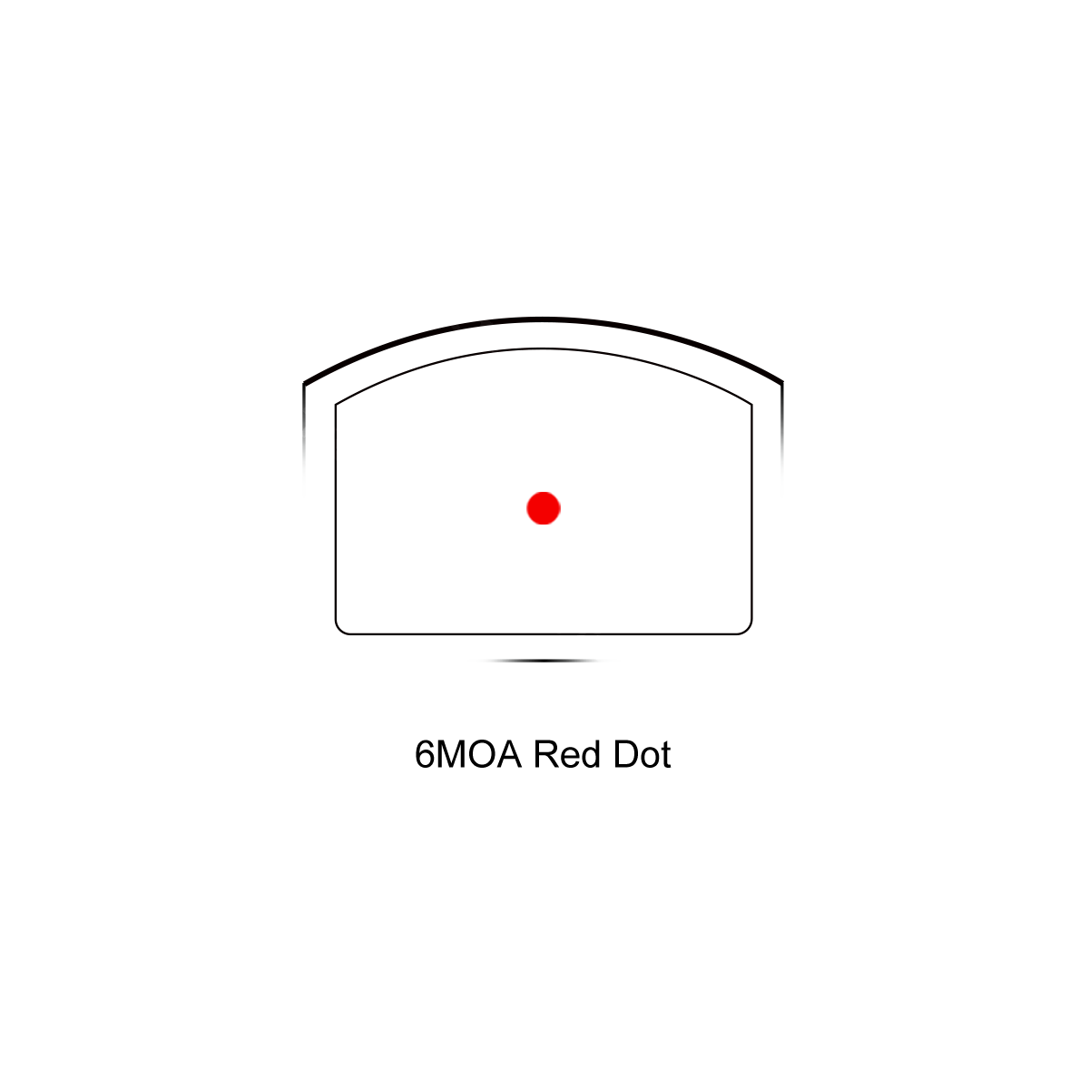 Frenzy 1x26x32 Red Dot Sight Reticle