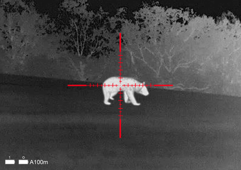 Owlset RSM30 2.3-9.2x35 Thermal Riflescope Reticle