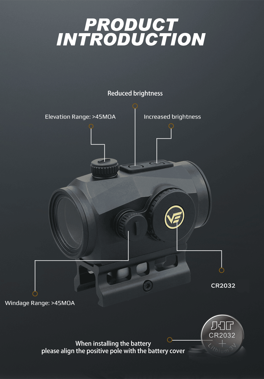 Scrapper 1x22 Red Dot Sight product introduction