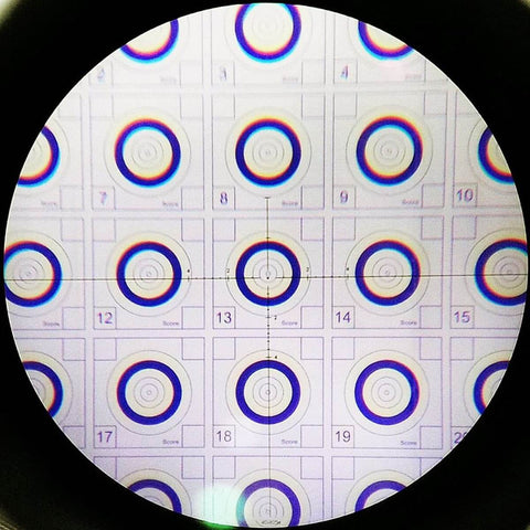 Sentinel-X 10-40x50 Center Dot Riflescope shooting circle dot