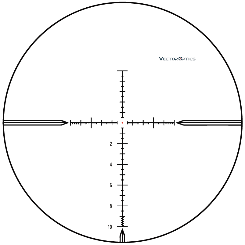 Taurus 4-24x50FFP Riflescope Reticle