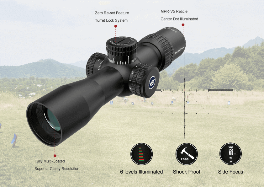 Veyron 2-8x32IR Compact Riflescope
