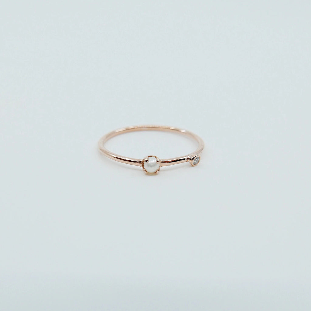 Original Basra Pearl Ring Gold Plated Natural Pearl Ring For Womens Real  Pearl | eBay