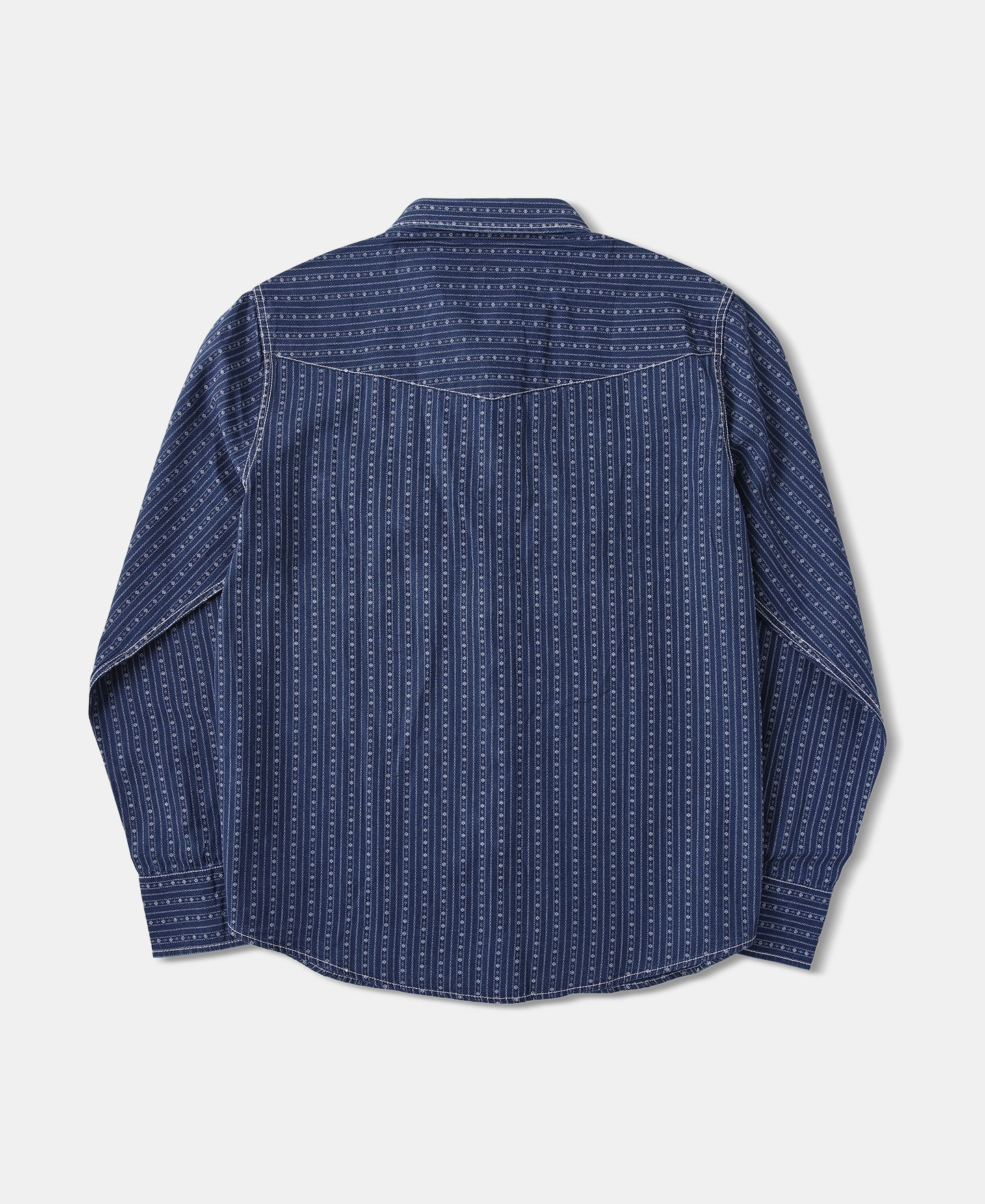 RRL BLACK INDIGO DISCHARGE  DOT SHIRT