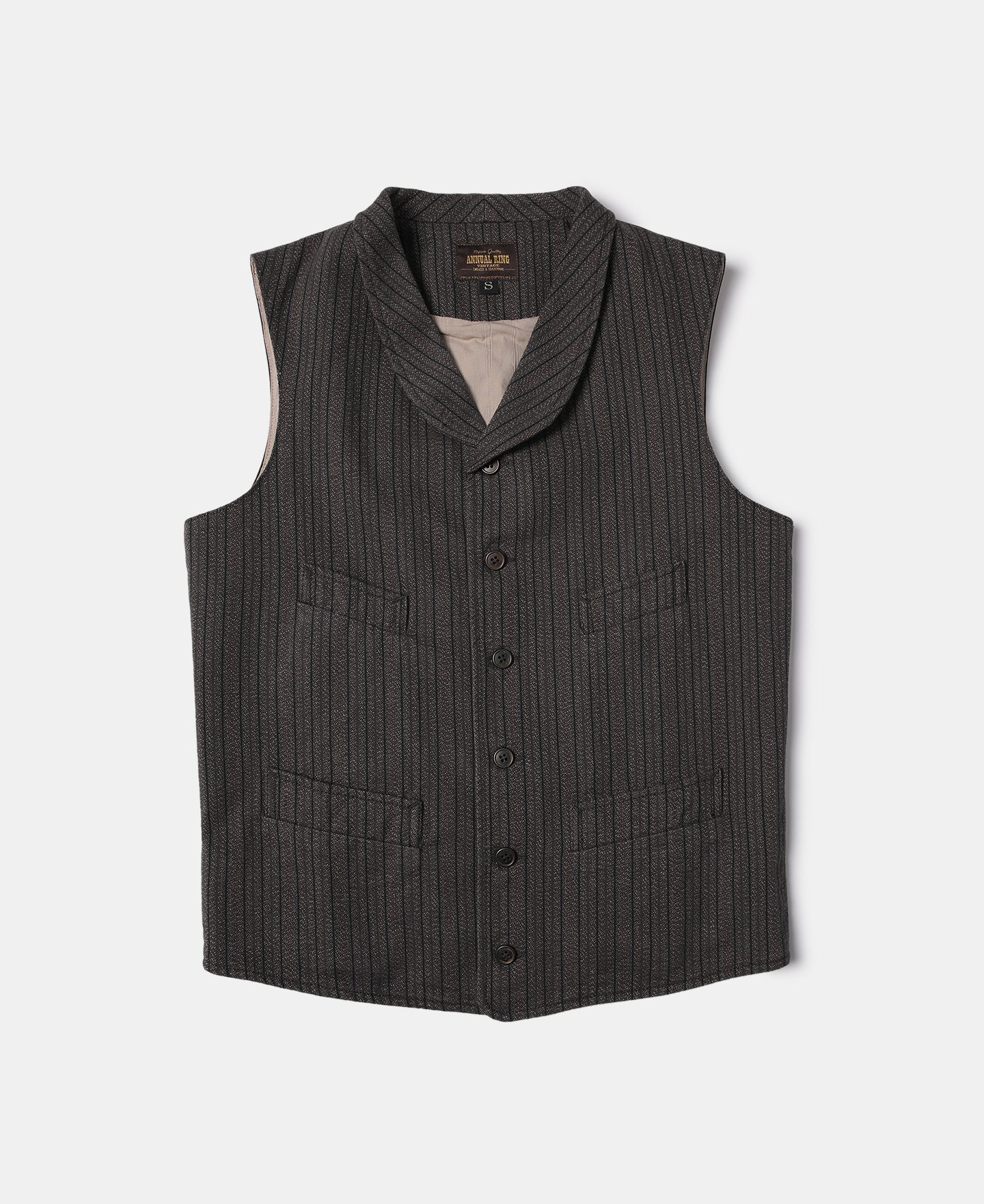 1920s Indigo Corduroy Work Vest | Olderbest