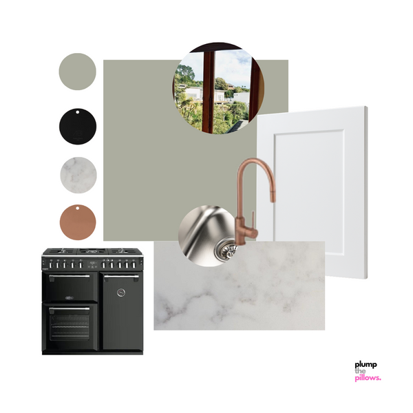 kitchen selection concept mood board