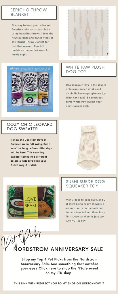 #NSALE 2021 Nordstrom Anniversary Sale Top Picks for pet accessories and toys, home and kitchen essentials 