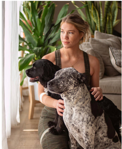 Join Lena and the girls for dog-friendly workouts over on her YouTube Channel