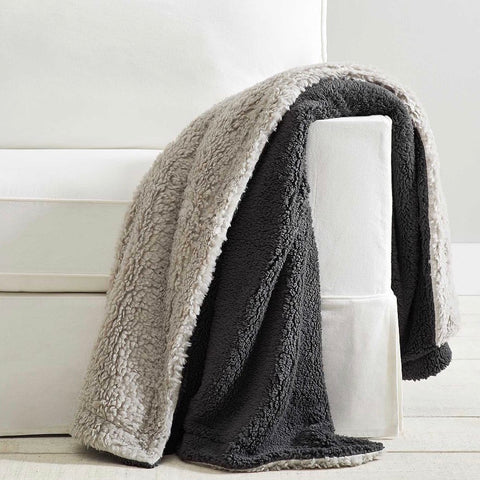 50 x 60" Fireside Cozy Sherpa Reversible Throw, $49.00 from Potterybarn