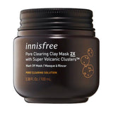 Innisfree Clay Mask is perfect for unclogging pores.