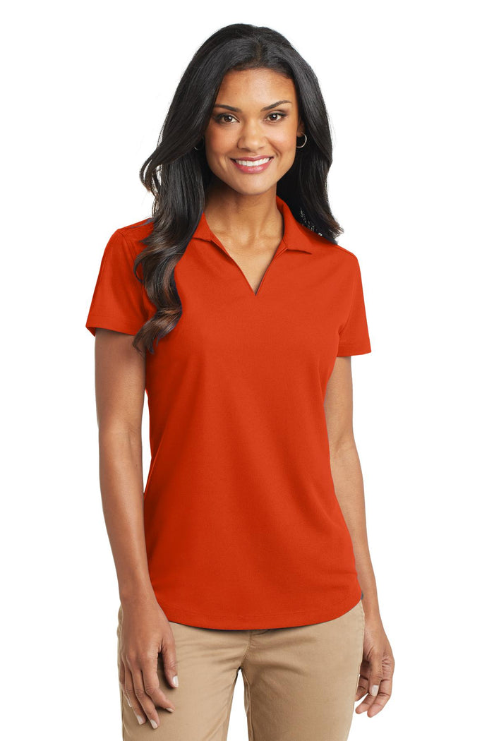 port authority ladies dry zone grid polo