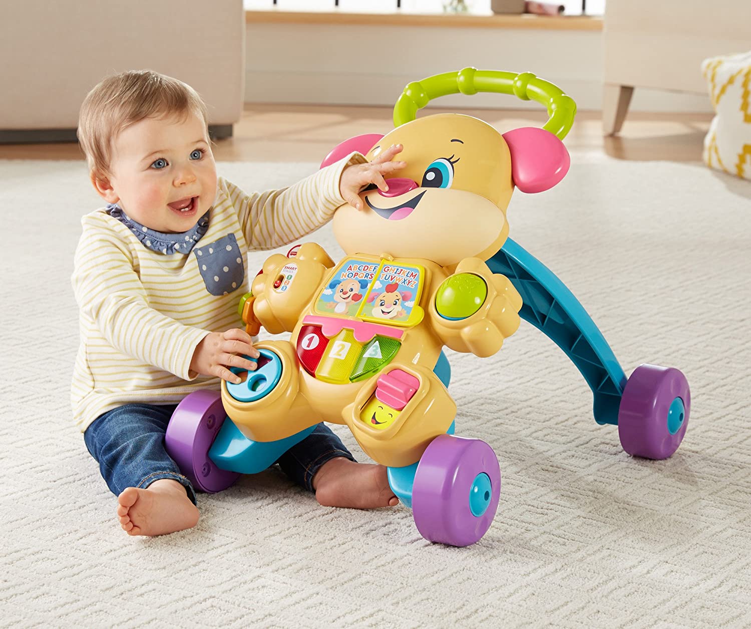 fisher price walk and play