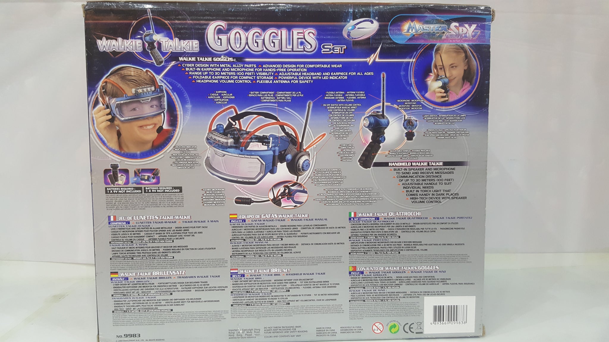 Walkie Talkie Goggles Set One Shop The Toy Store