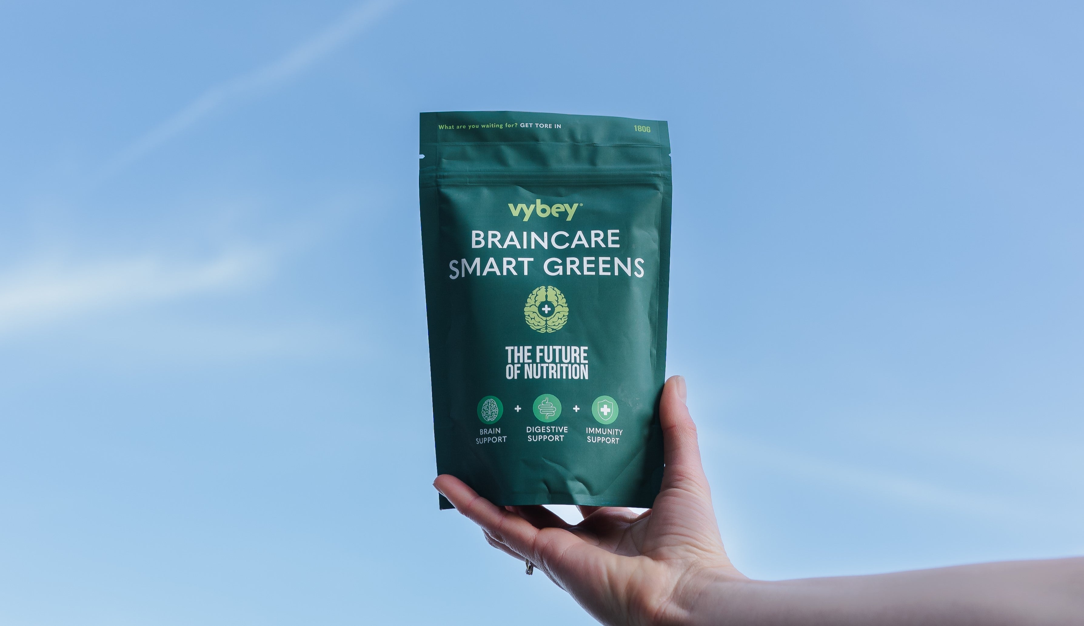 picture of braincare super greens Australia AG1 alternative