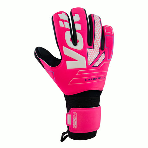 pink goalkeeper gloves