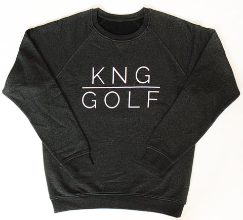 SWEATER - KNG Crew Neck Small Font – KNG Golf