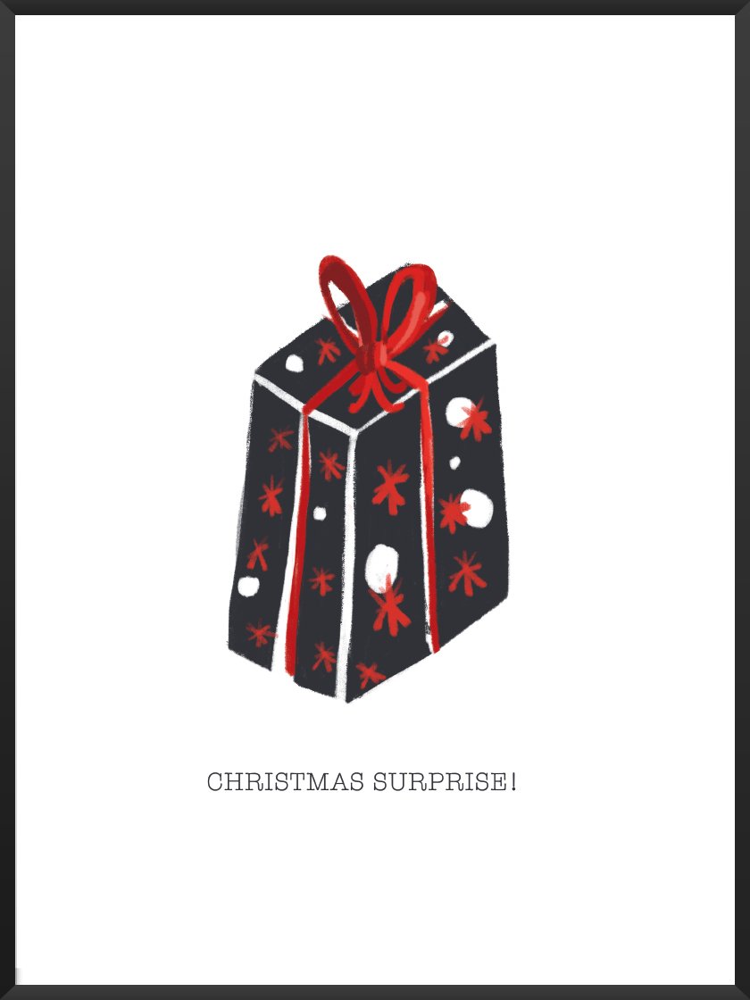 クリスマスプレゼント ポスター 北欧デザイン Project Nord