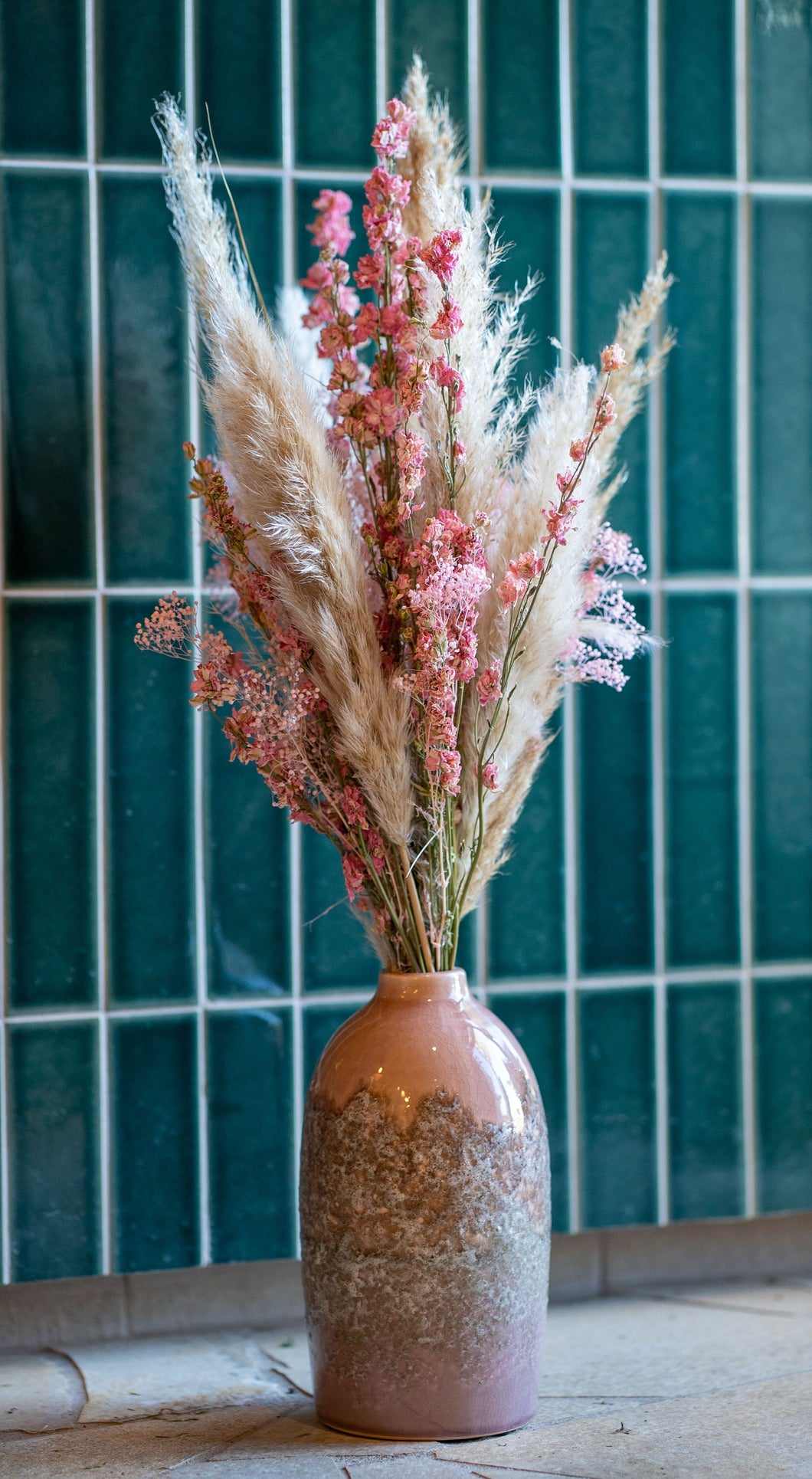 Bouquet Fleurs Séchées & Pampa – Eucalyptus Paris