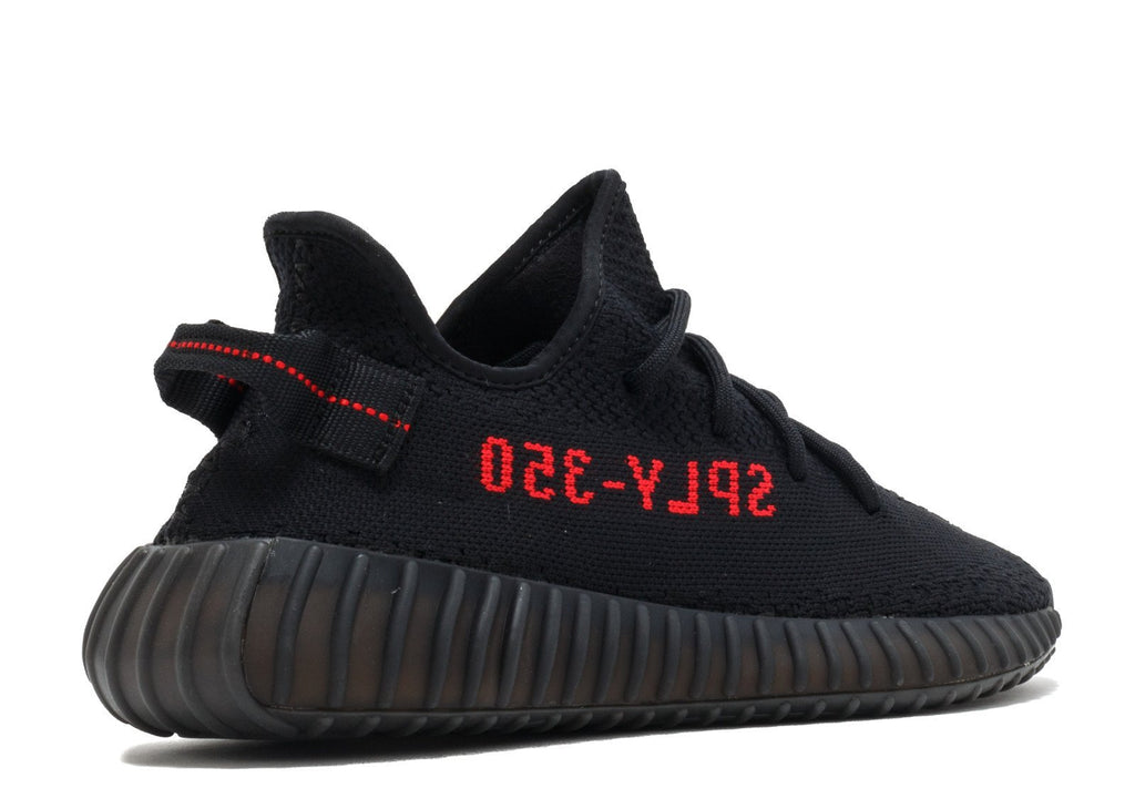 Yeezy Boost 350 V2 Black Red Sneakers 