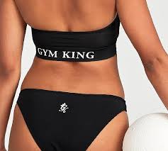 hormigón Integral Ciencias Sociales Braguita de bikini con panel Cobanna para mujer Gym King | Negro – Urban  Fashion Tenerife Online