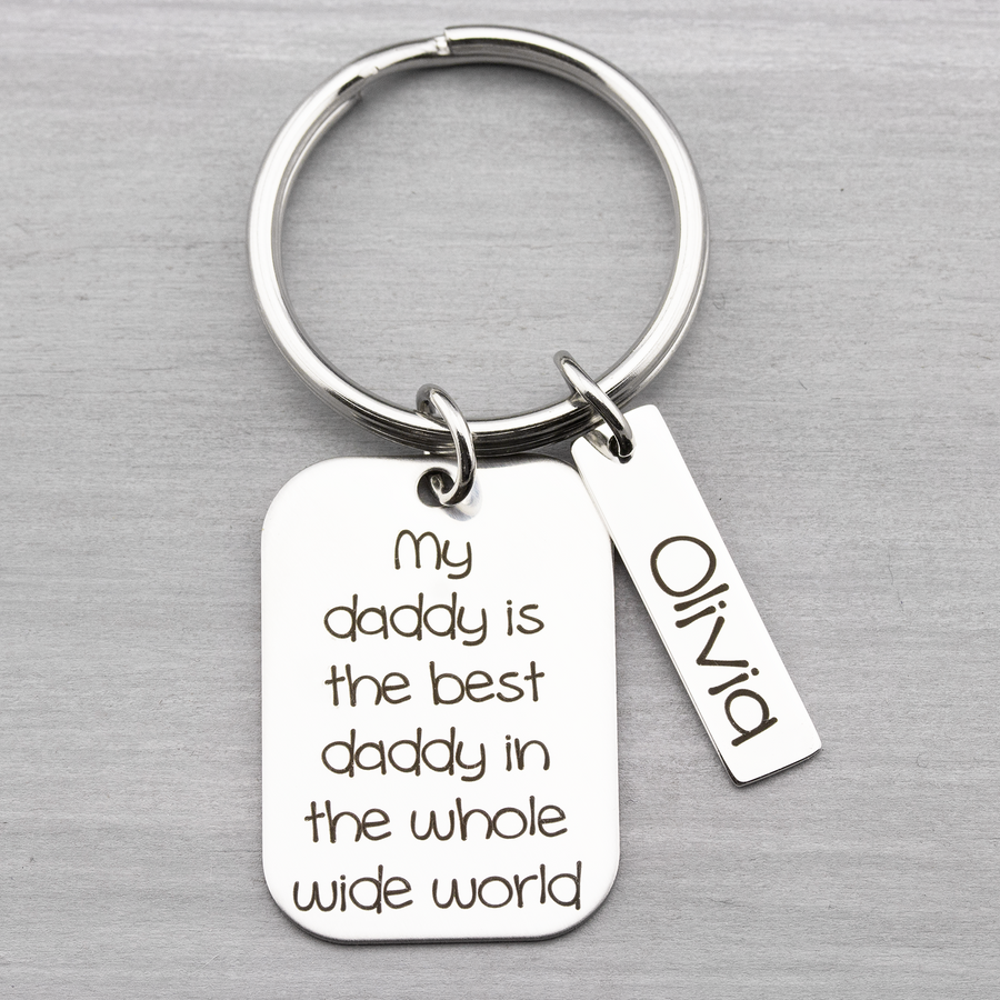 Husband/Boyfriend Anniversary Fishing Keychain Gift - Heartfelt Tokens