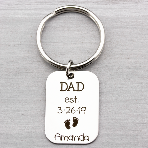 Fishhook Keychain Dad Fishing Keychain Dad Keyring Fishing Urn Keychain  Metal Keychain for Dad Locket Keychain Mom Gift Dad Birthday Key Ring  Backpack