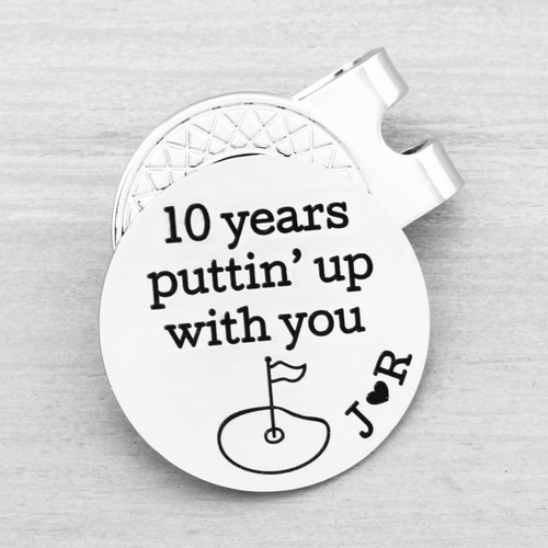 Golf Ball Marker Gift for Son from Mom - Heartfelt Tokens