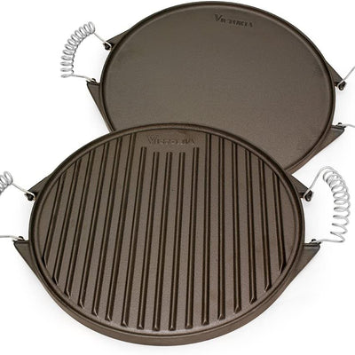 Cast Iron Griddle with Side Handles