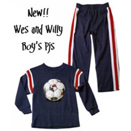 Boys Pajamas by Wes and Willy at The Boy's Store