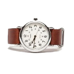 Boy's Wrist Watch with Leather Band