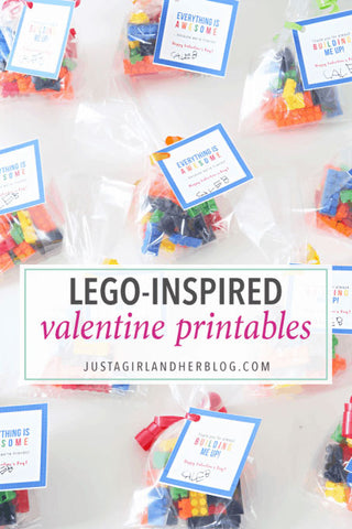 Boys Legos Valentines