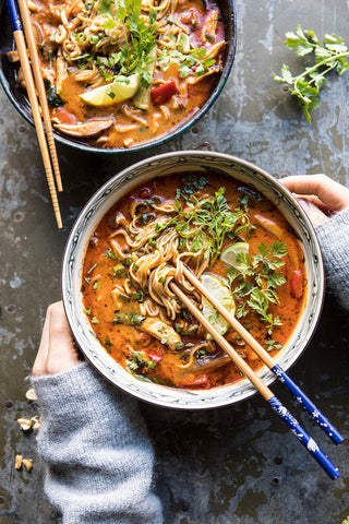 Thai Chicken Ramen Recipe - Easy Winter Meal