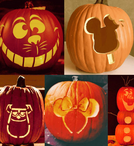 Pumpkin Carving Printable Stencils Disney Characters