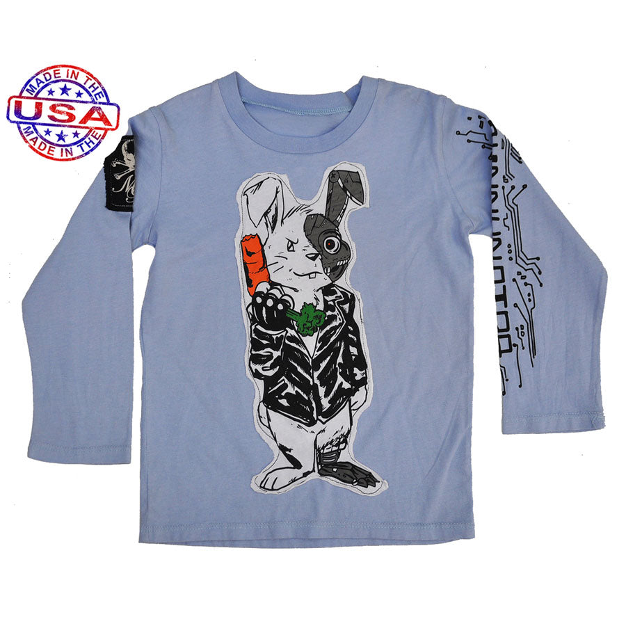 Boys Bunnynator Shirt by Monster Republic