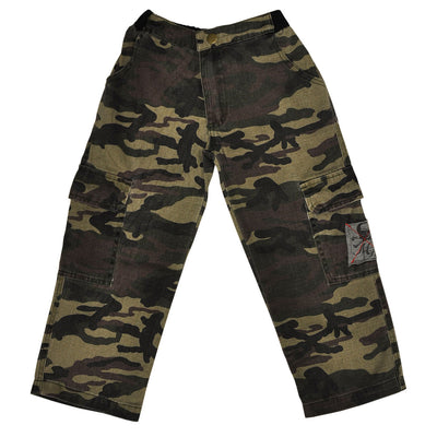 Boys' Camouflage Twill Cargo Pants by Monster Republic