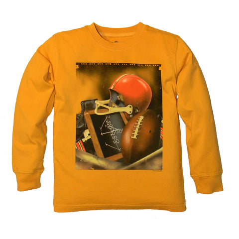 Boys' Football Equipment Shirt by Wes and Willy